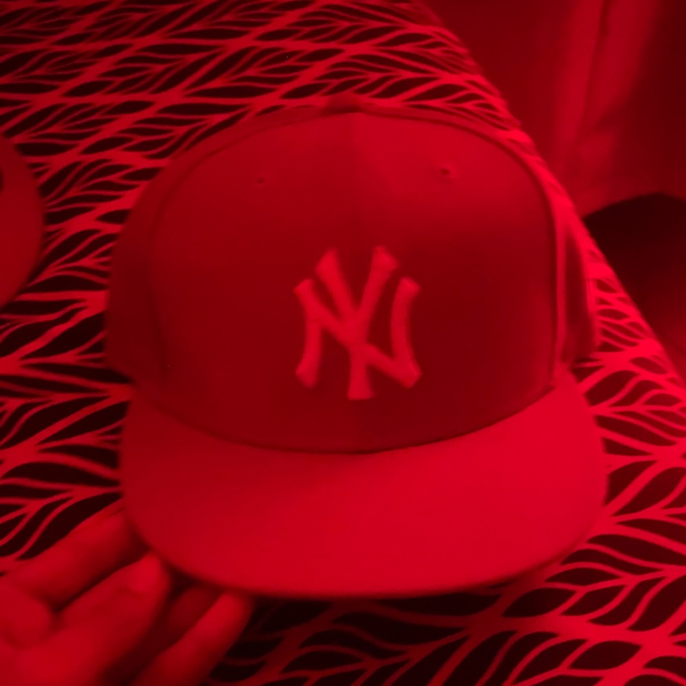 New Era Red and White Cap